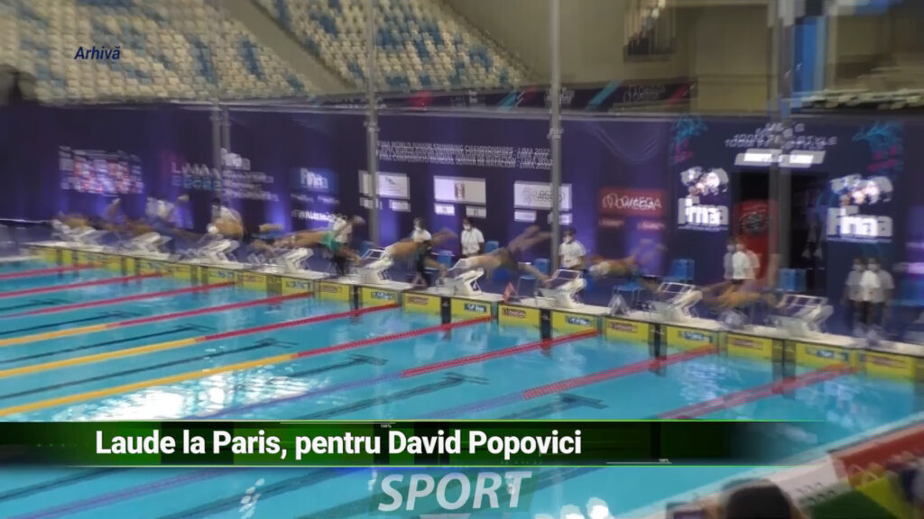 Laude la Paris, pentru David Popovici