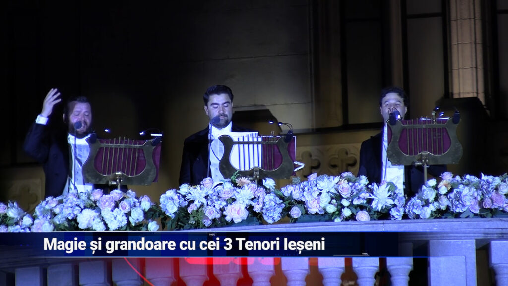 Magie și grandoare cu cei 3 Tenori Ieșeni