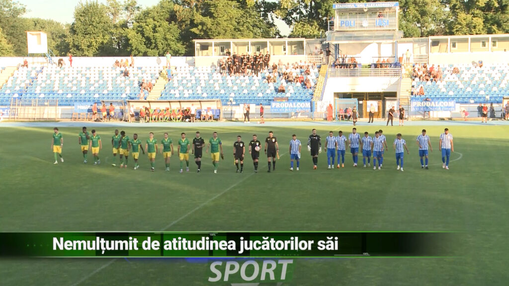 Nemulțumit de atitudinea jucătorilor săi