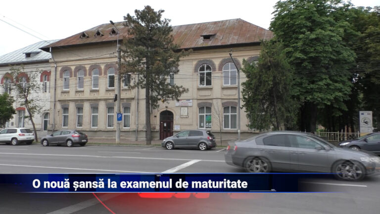 O nouă șansă la examenul de maturitate