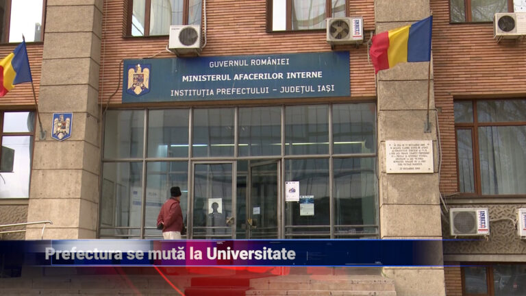 Prefectura se mută la Universitate