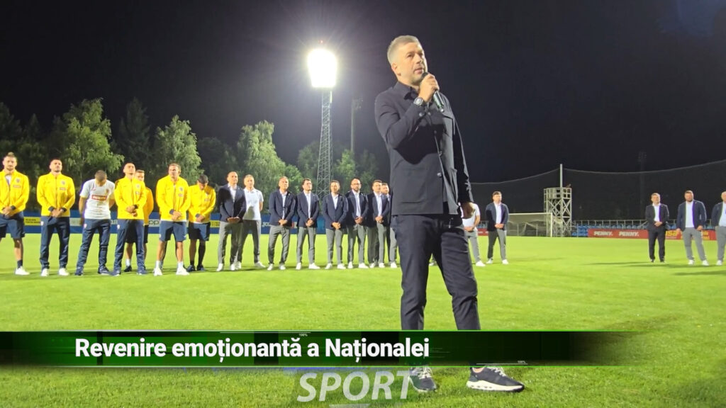 REVENIRE EMOȚIONANTĂ A NAȚIONALEI