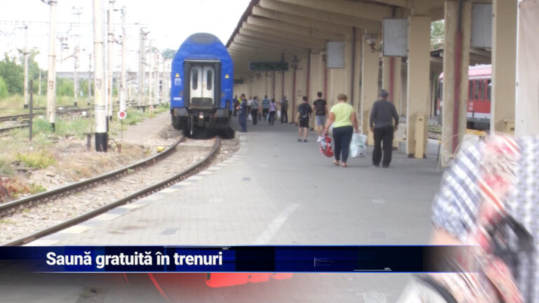 Saună gratuită în trenuri