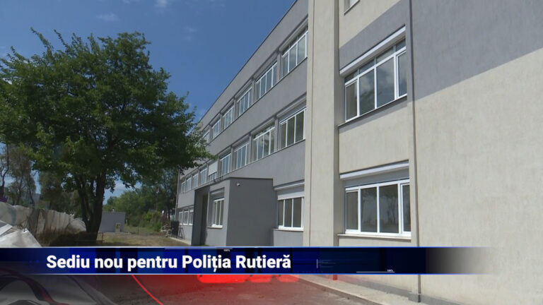 Sediu nou pentru Poliția Rutieră