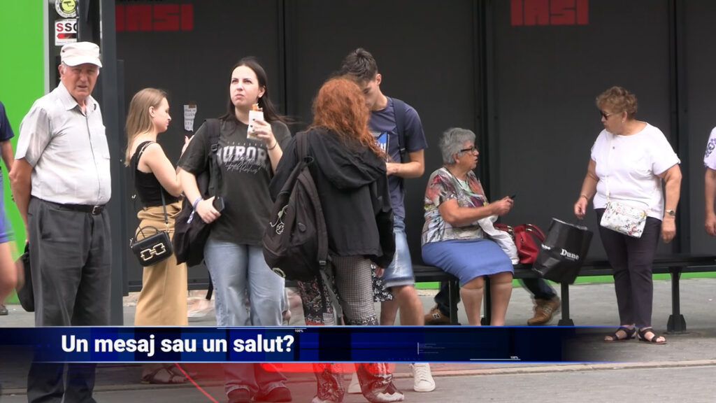 Un mesaj sau un salut?