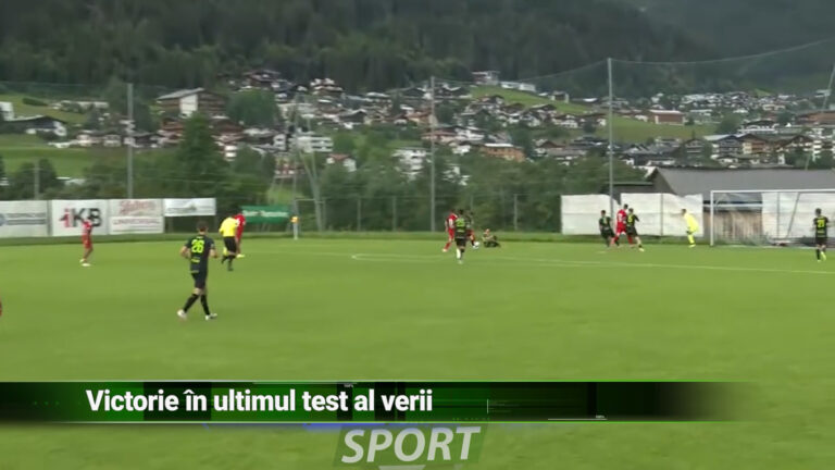 Victorie în ultimul test al verii