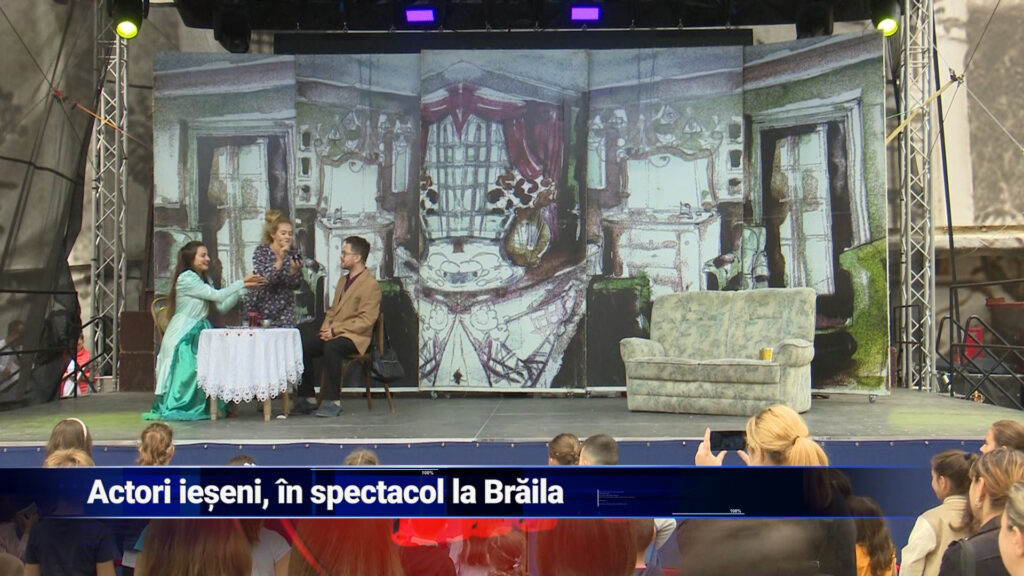 Actori ieșeni, în spectacol la Brăila