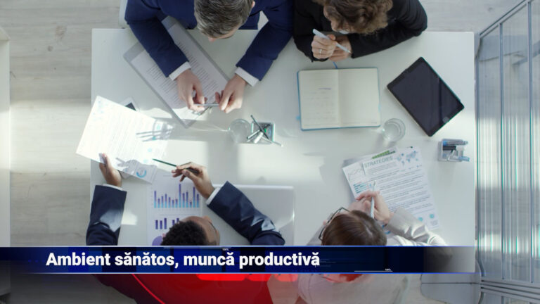 Ambient sănătos, muncă productivă