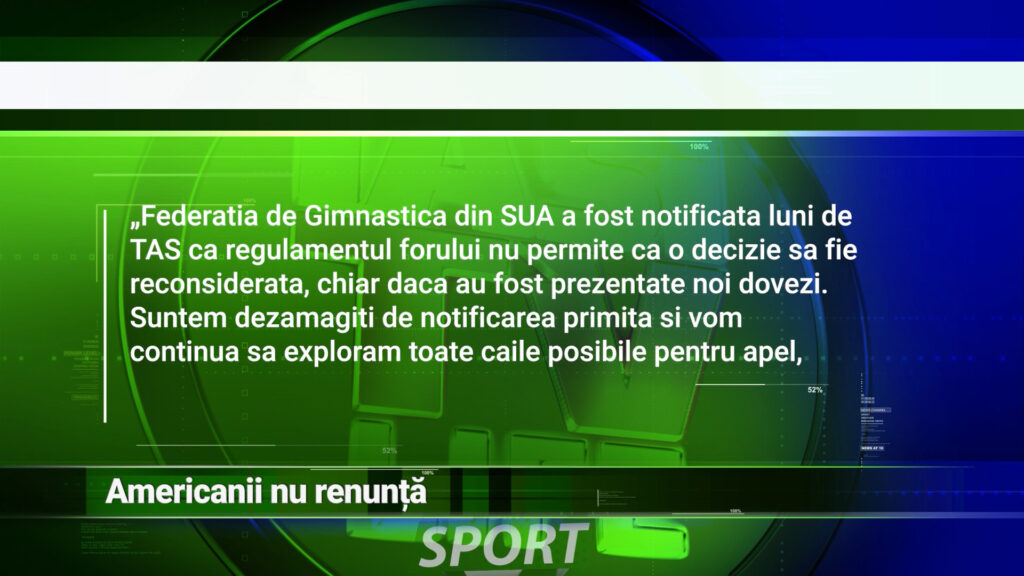 Americanii nu renunță