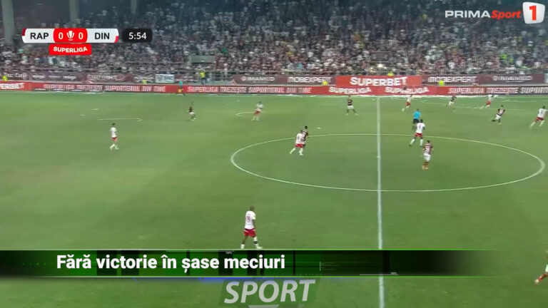 FĂRĂ VICTORIE ÎN ȘASE MECIURI