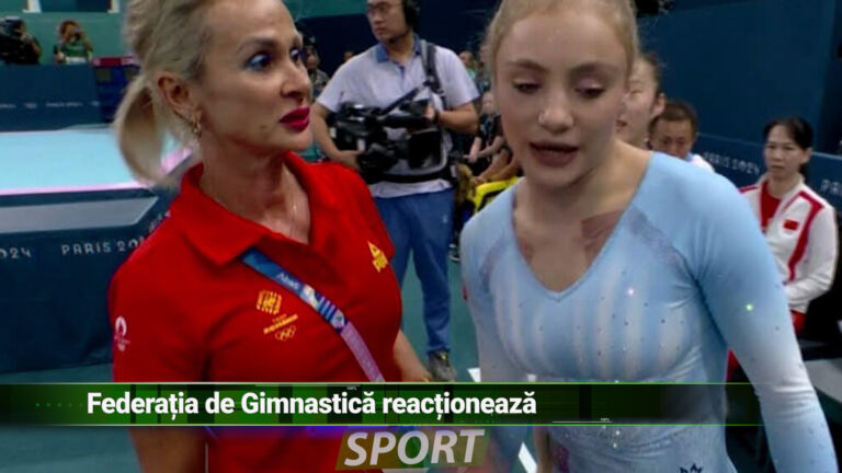 FEDERAȚIA DE GIMNASTICĂ REACȚIONEAZĂ