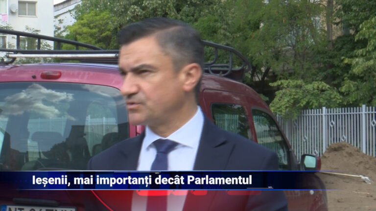 Ieșenii, mai importanți decât Parlamentul