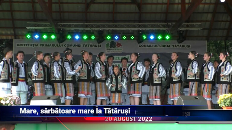 Mare, sărbătoare mare la Tătăruși