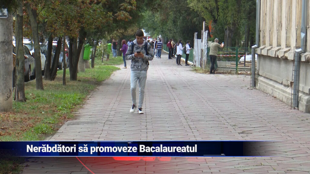 Nerăbdători să promoveze Bacalaureatul