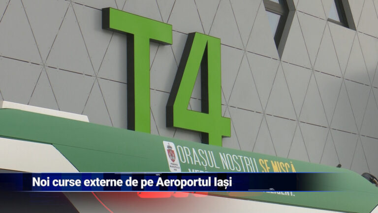 Noi curse externe de pe Aeroportul Iași