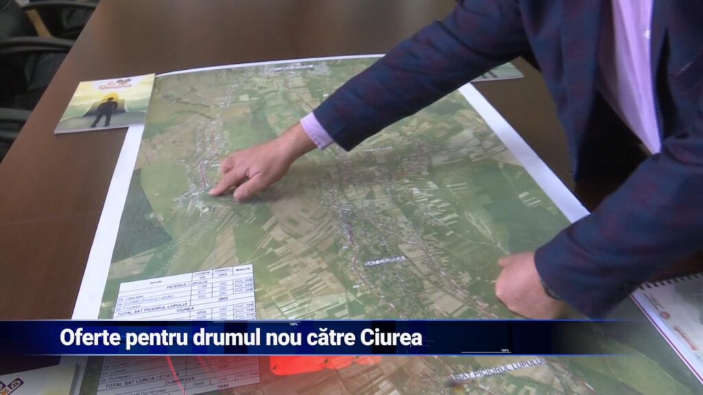 Oferte pentru drumul nou către Ciurea