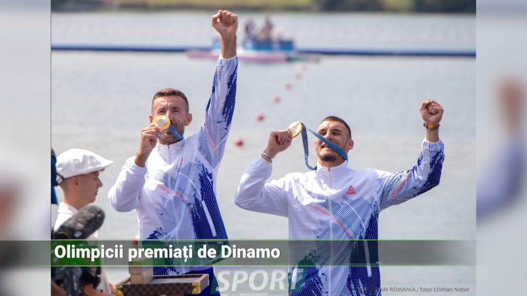 Olimpicii premiați de Dinamo
