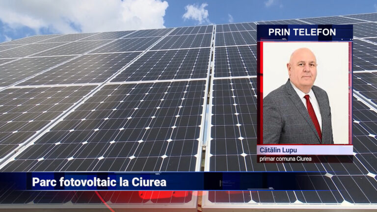 Parc fotovoltaic la Ciurea
