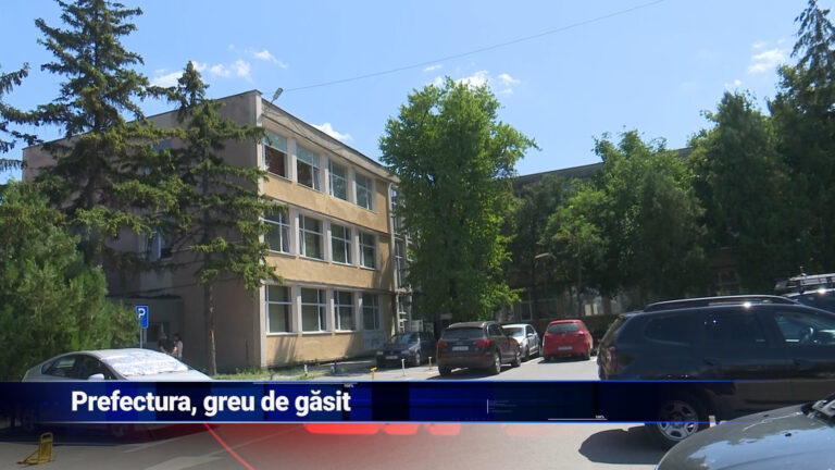 Prefectura, greu de găsit