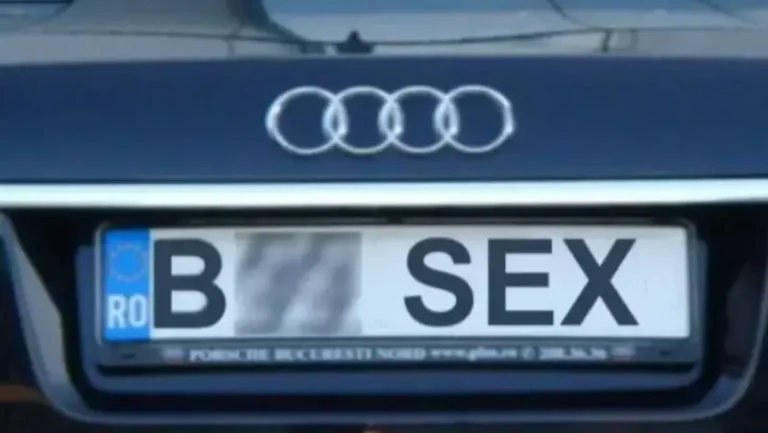 plăcuță de înmatriculare