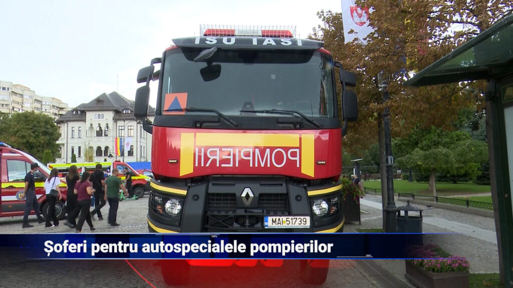 Șoferi pentru autospecialele pompierilor