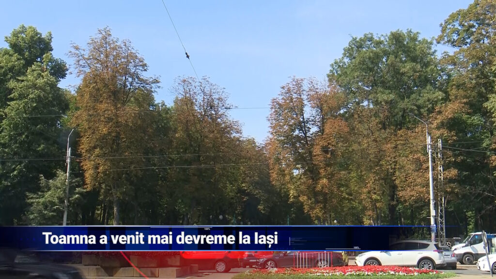 Toamna a venit mai devreme la Iași