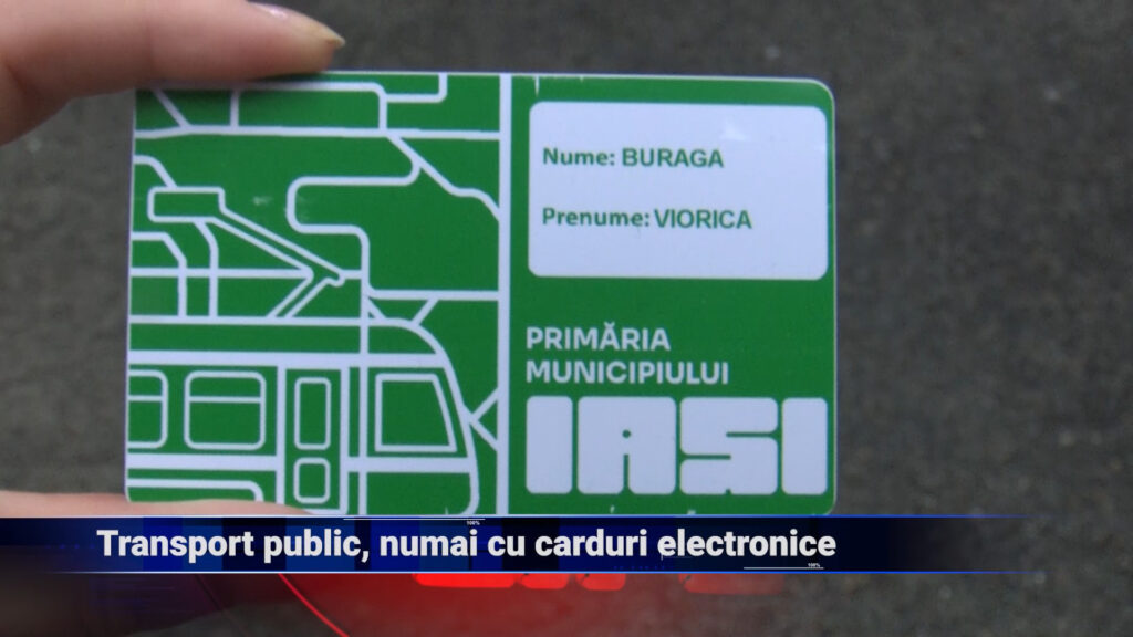 Transport public, numai cu carduri electronice