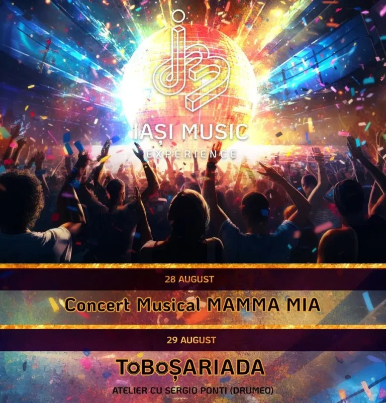 IAȘI MUSIC EXPERIENCE a ajuns la a III-a ediție – 150 artiști, 2 zile de festival