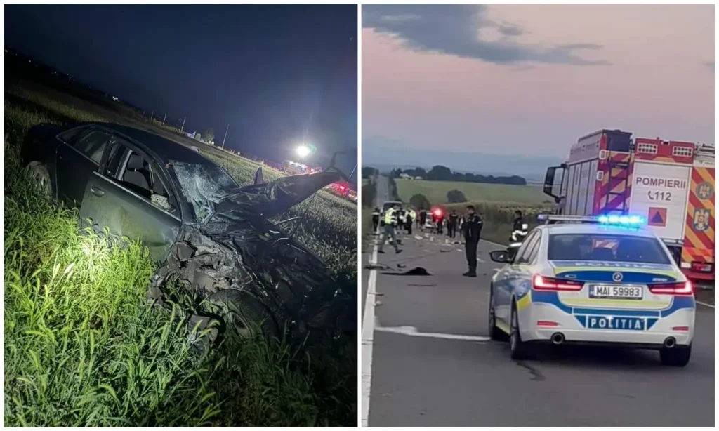 Accident mortal cu doi tineri la Ruginoasa