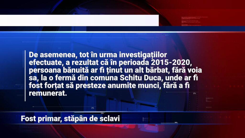 Fost primar, stăpân de sclavi