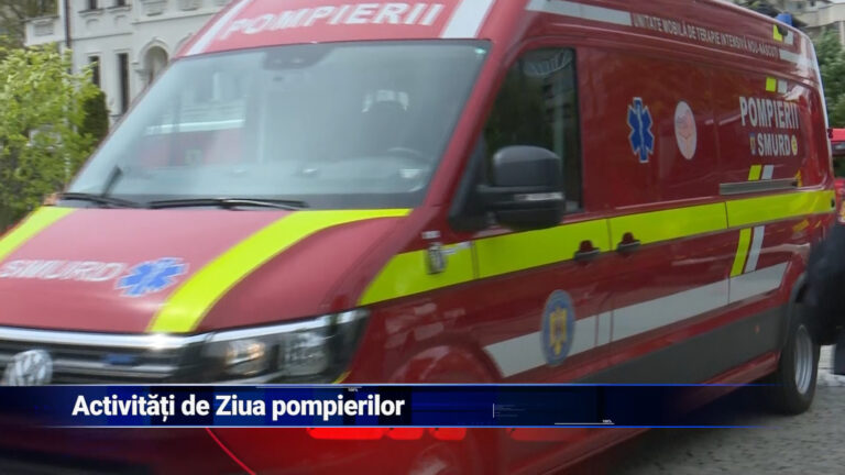 Activități de Ziua pompierilor