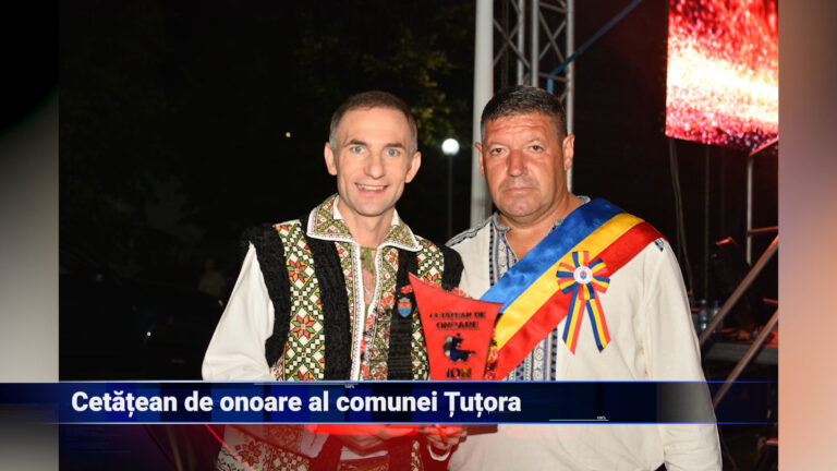 Cetățean de onoare al comunei Tutora