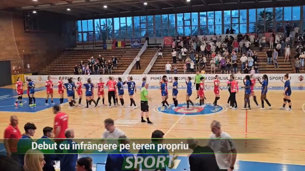 Debut cu înfrângere, pe teren propriu