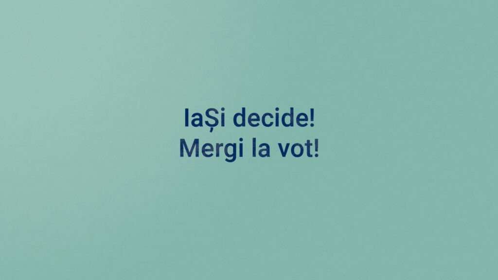 Dovadă de maturitate