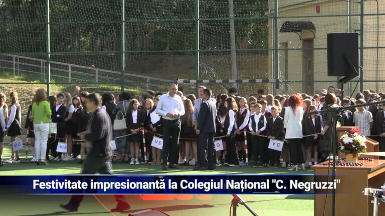 Festivitate impresionantă la Colegiul Național „Costache Negruzzi”