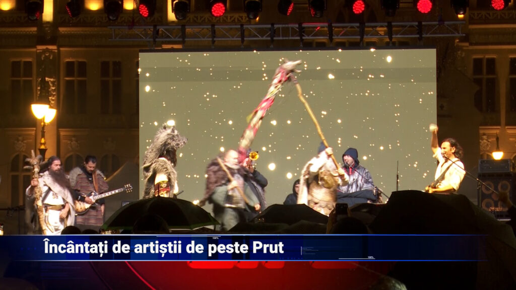 Încântați de artiștii de peste Prut