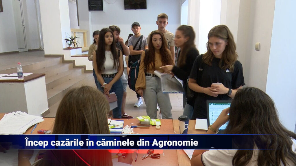 Încep cazările în căminele din Agronomie