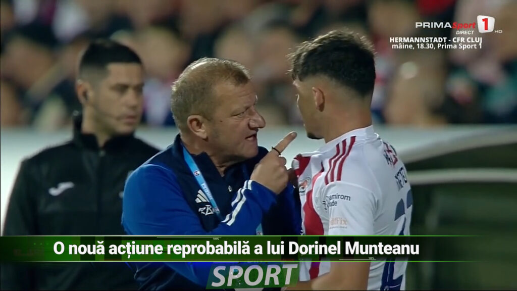 O nouă acțiune reprobabilă a lui Dorinel Munteanu