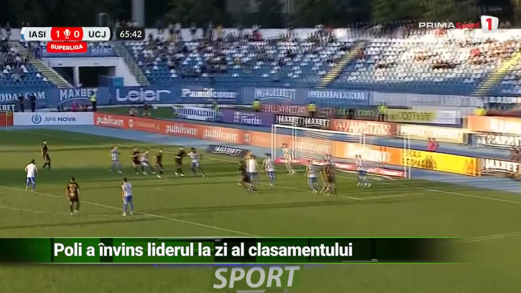 Poli a învins liderul clasamentului