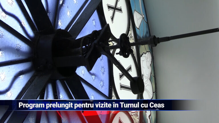 Program prelungit pentru vizite în Turnul cu Ceas