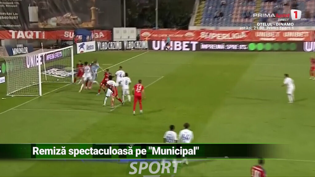 Remiză spectaculoasă, pe „Municipal”