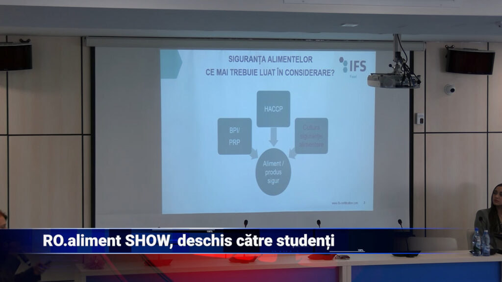 RO.aliment SHOW, deschis către studenți