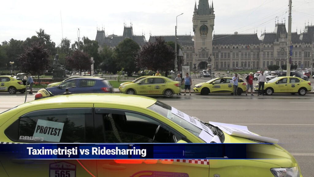Taximetriști vs Ridesharing