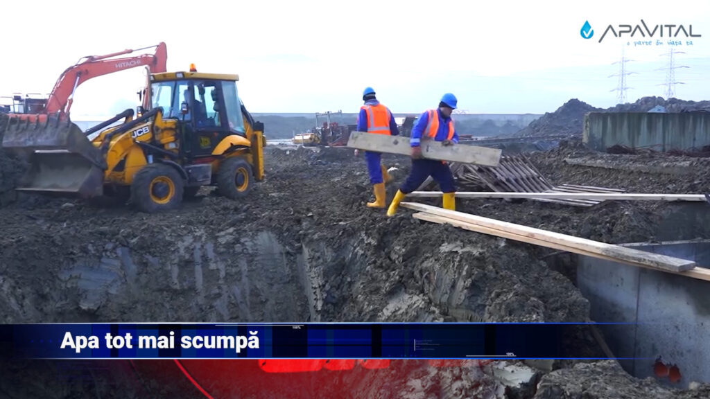 Apa tot mai scumpă