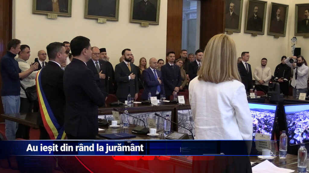 Au ieșit din rând la jurământ