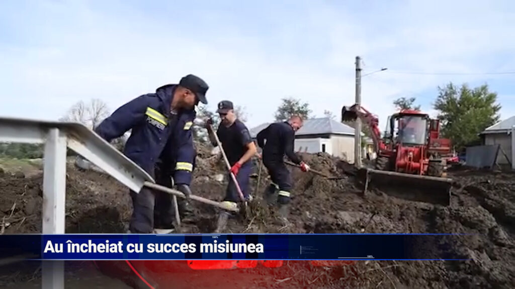 Au încheiat cu succes misiunea
