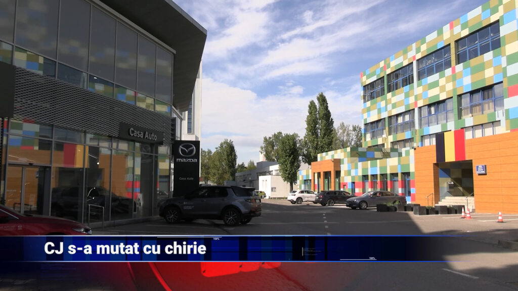 CJ s-a mutat cu chirie