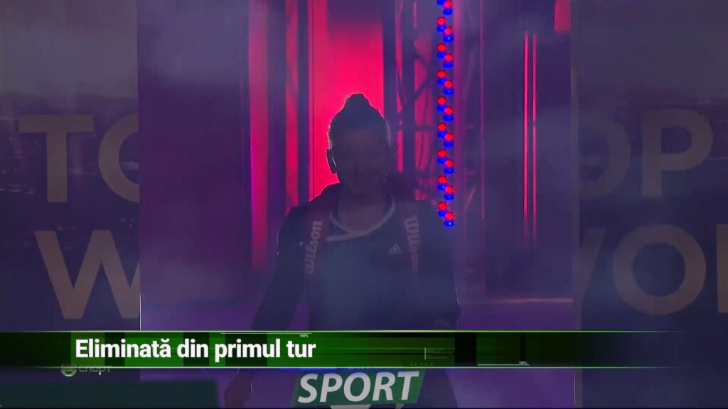 ELIMINATĂ DIN PRIMUL TUR