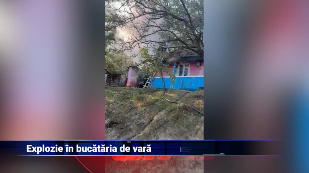 Explozie în bucătăria de vară