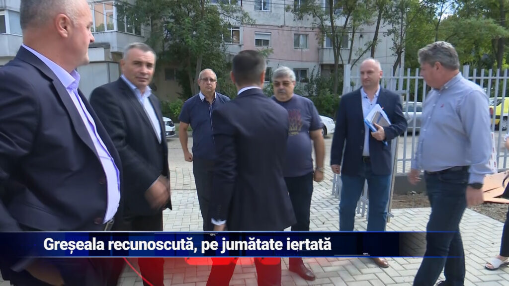 Greșeală recunoscută, pe jumătate iertată